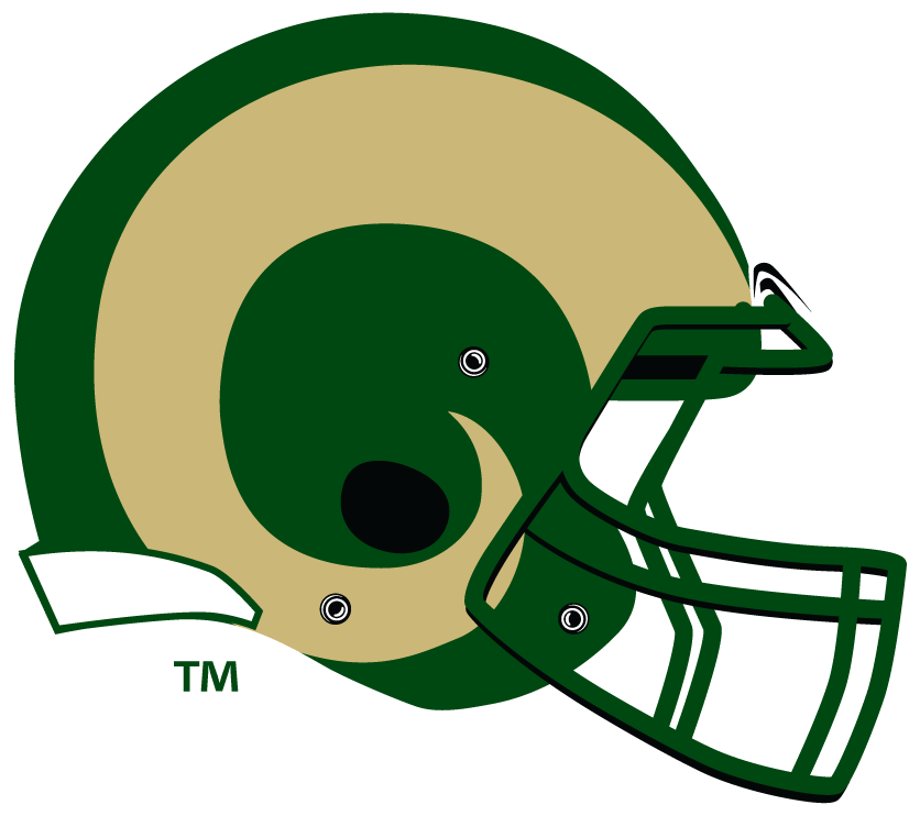 Colorado State Rams 2015-Pres Helmet Logo diy iron on heat transfer